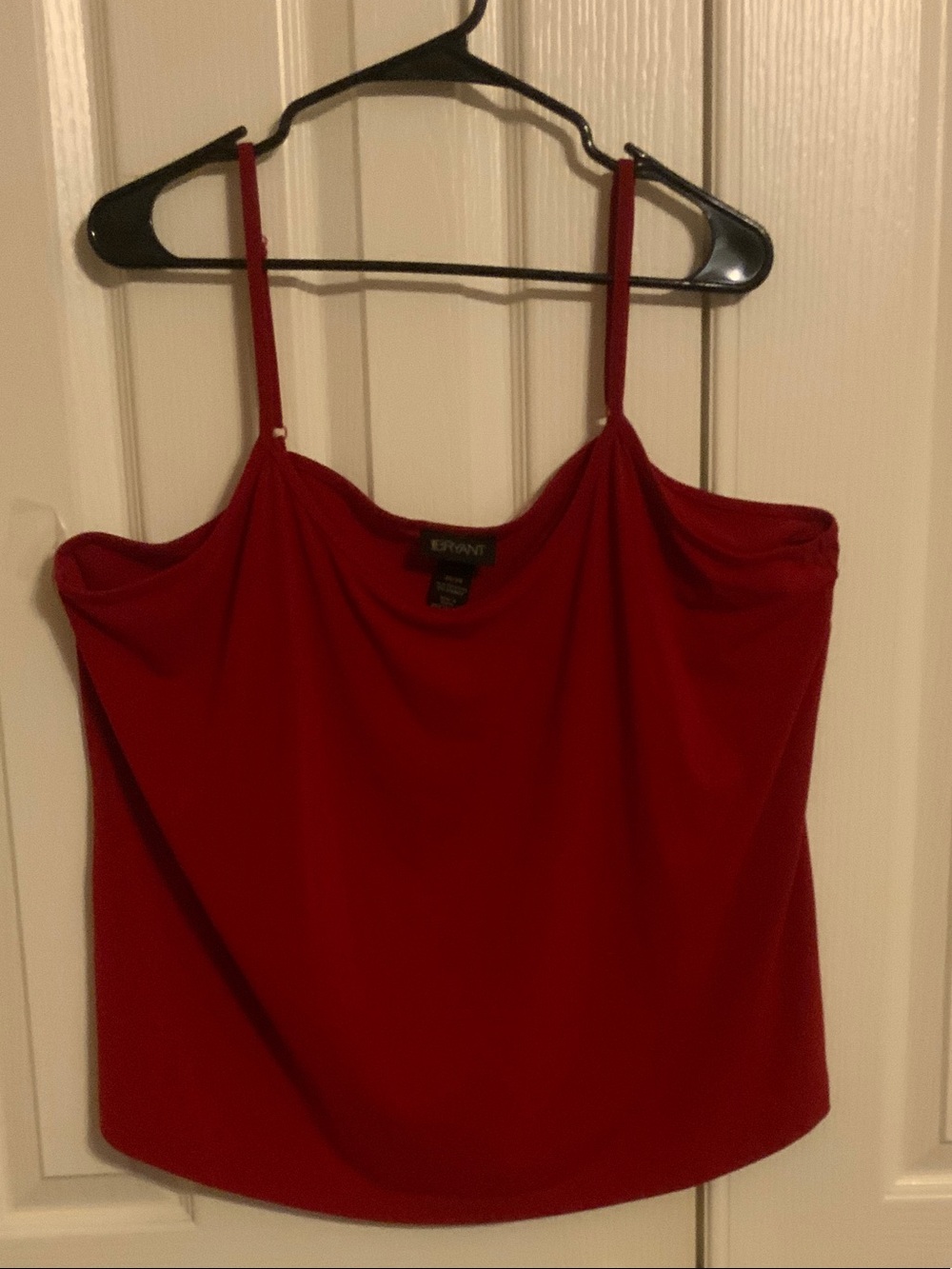 Lane Bryant Red Spaghetti-Strap Camisole - 26/28 - NWOT